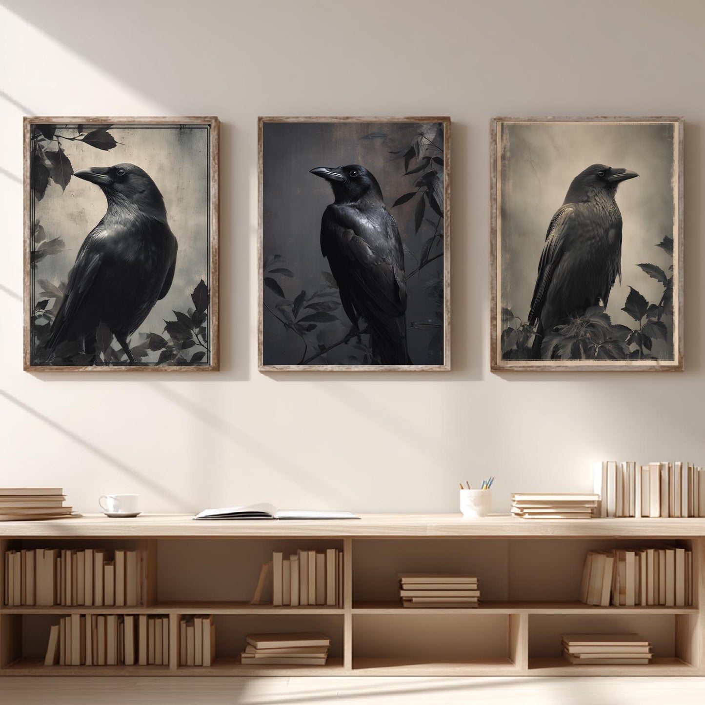 Abstract Animal Crow