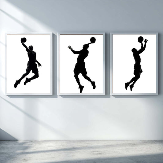 Black and White Basketball Sport