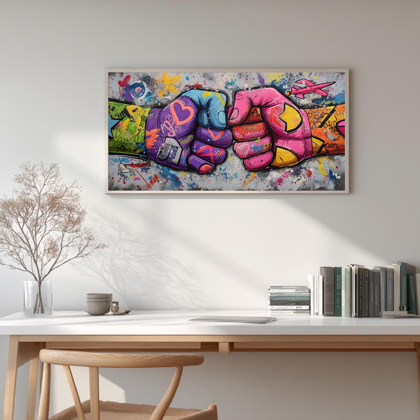 Abstract Graffiti Fist