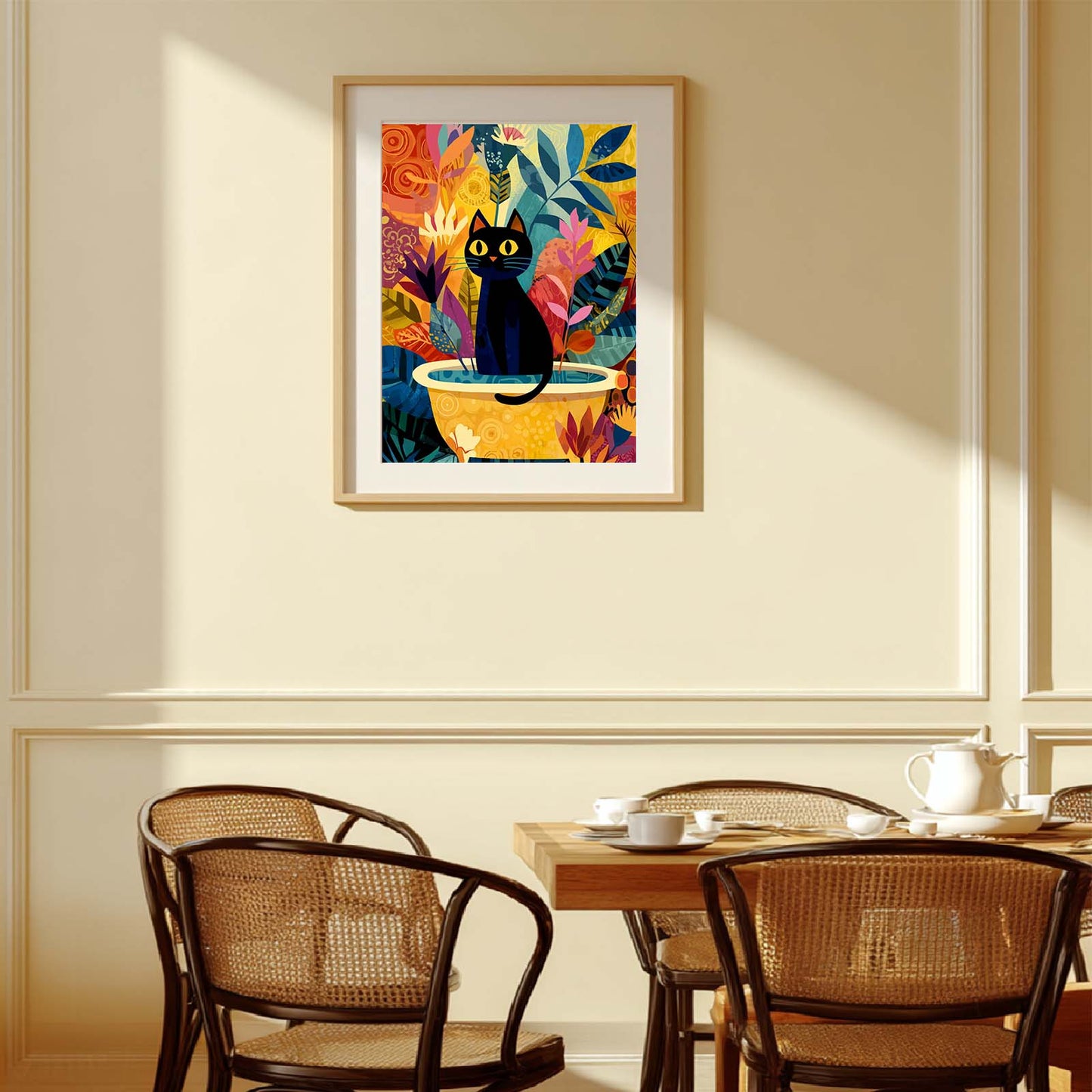 Canvas Painting Abstract Funny Animals Wall Art Pictures for Living Room Bedroom Decoration Canvas Pictures Poster Frameless