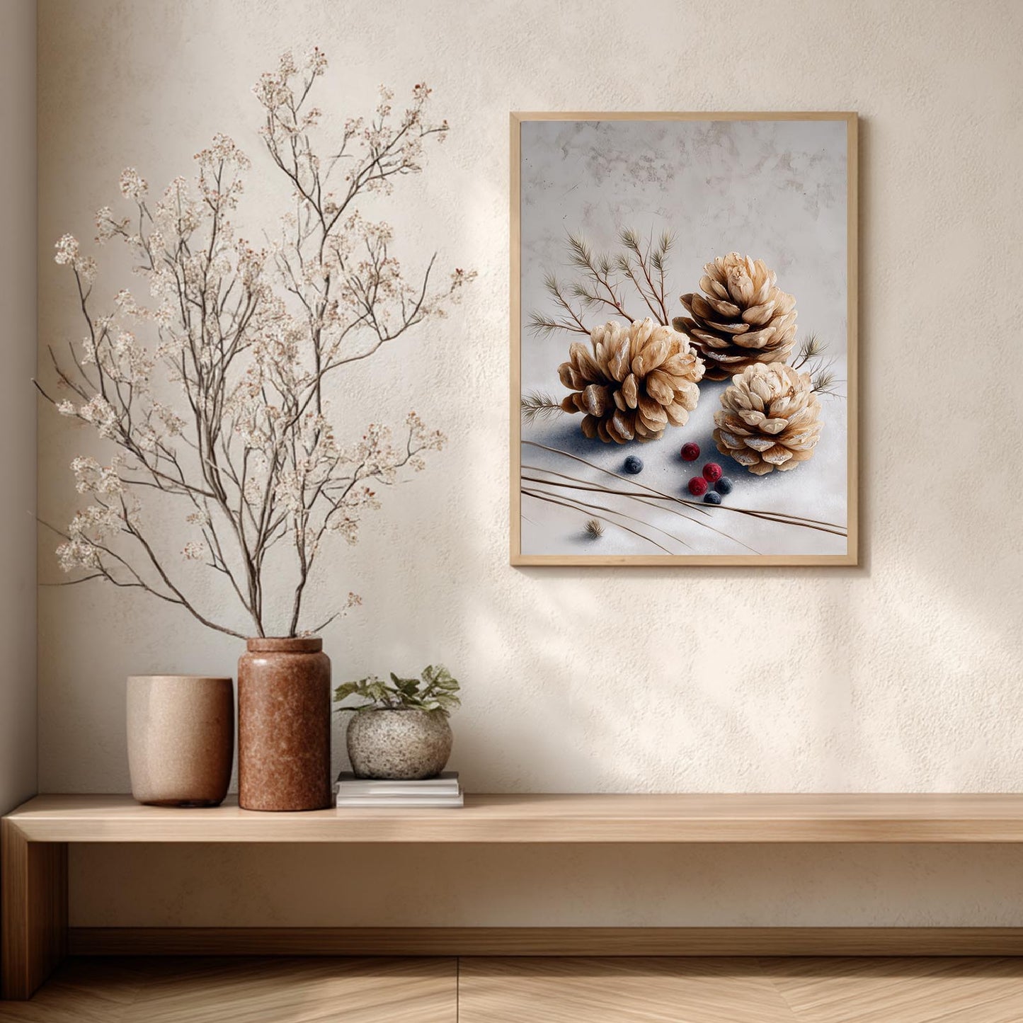 Christmas Winter Theme Abstract