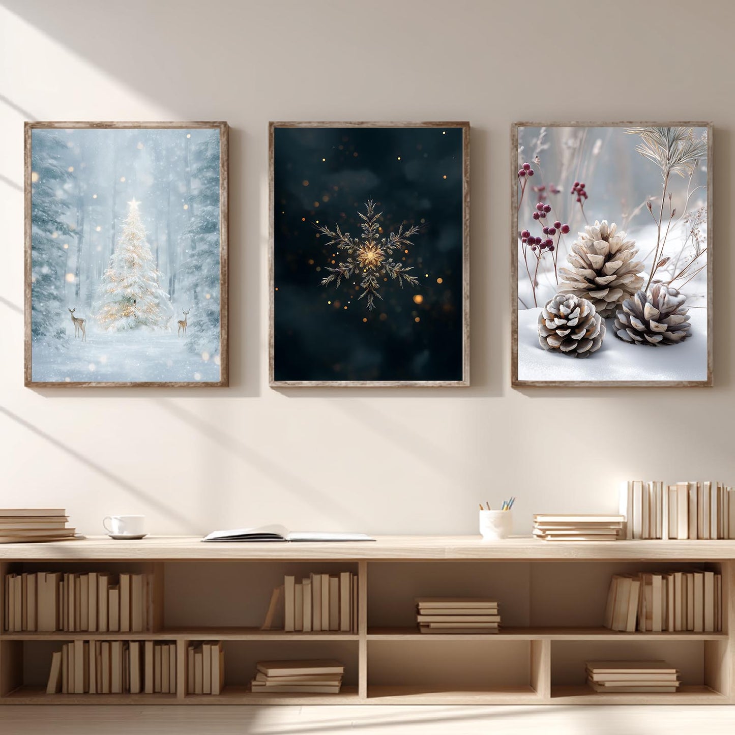 Christmas Winter Theme Abstract