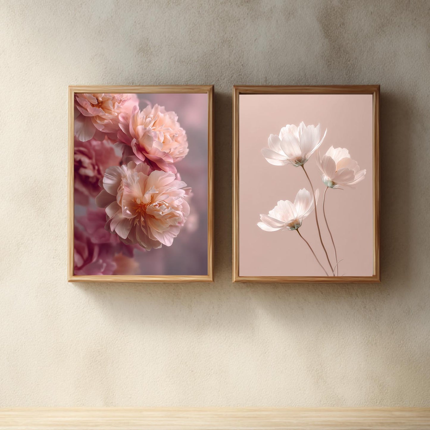 Abstract Pink Floral