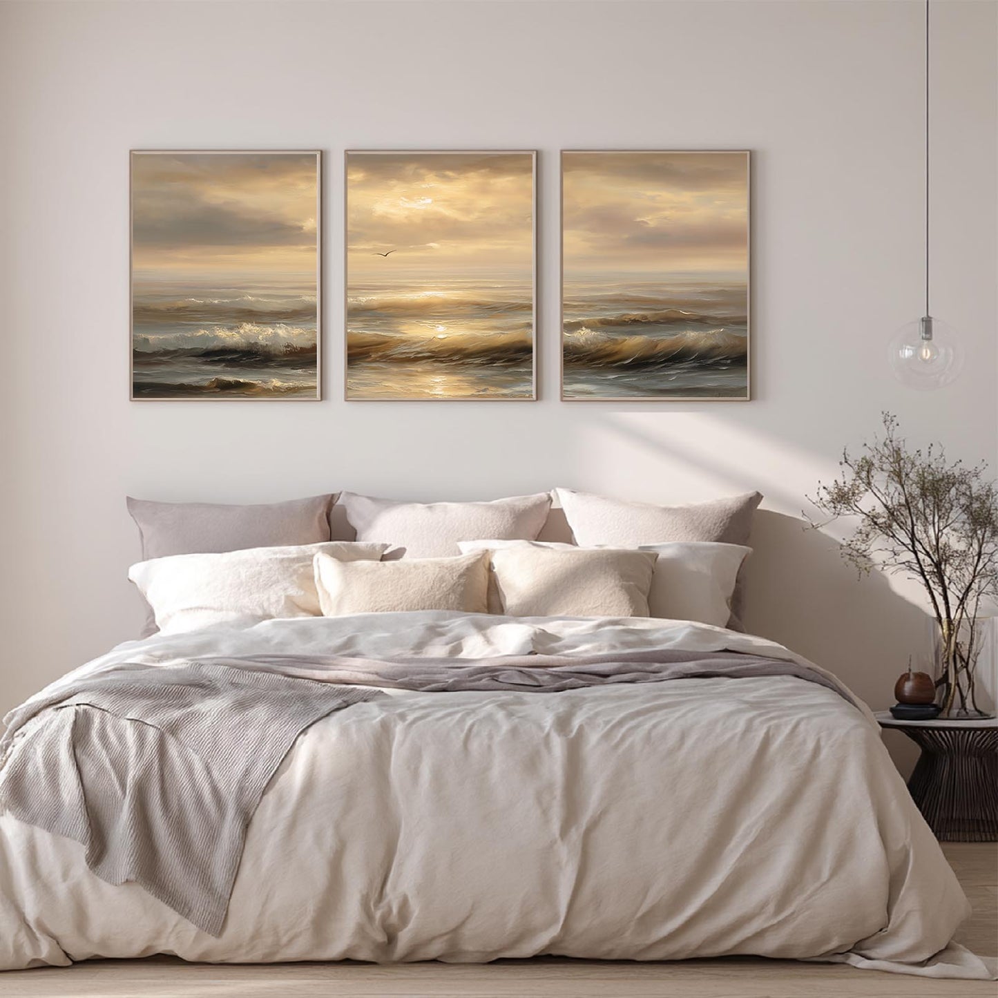 Abstract Landscape Sunshine Sea