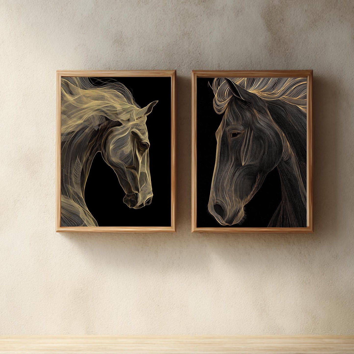 Animal Portraits Minimalist Abstract