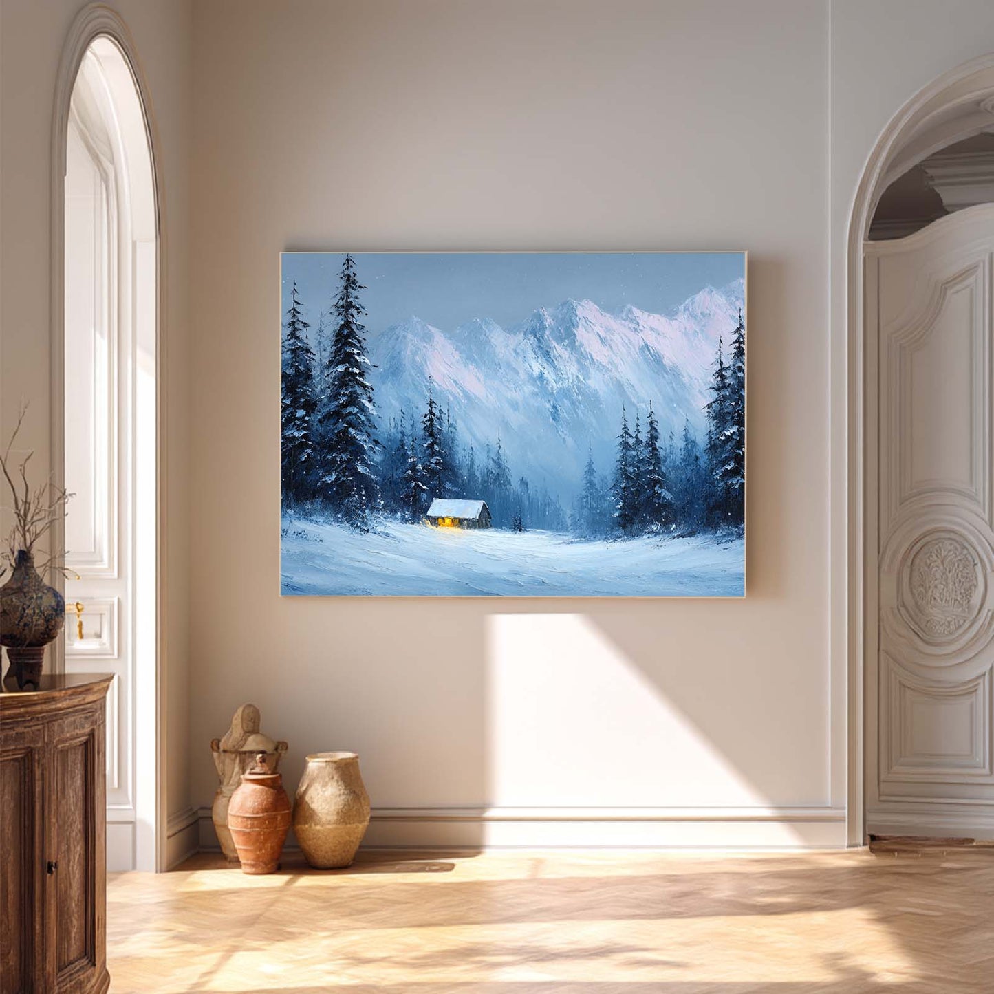 Nordic Style Valley Cabin