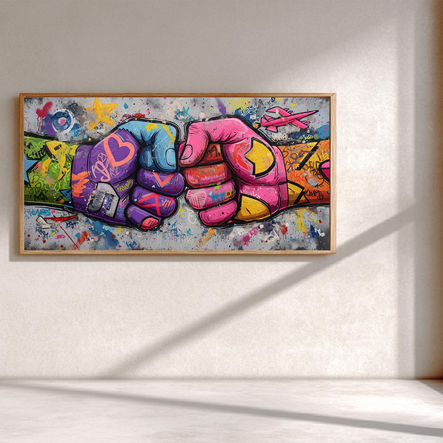 Abstract Graffiti Fist