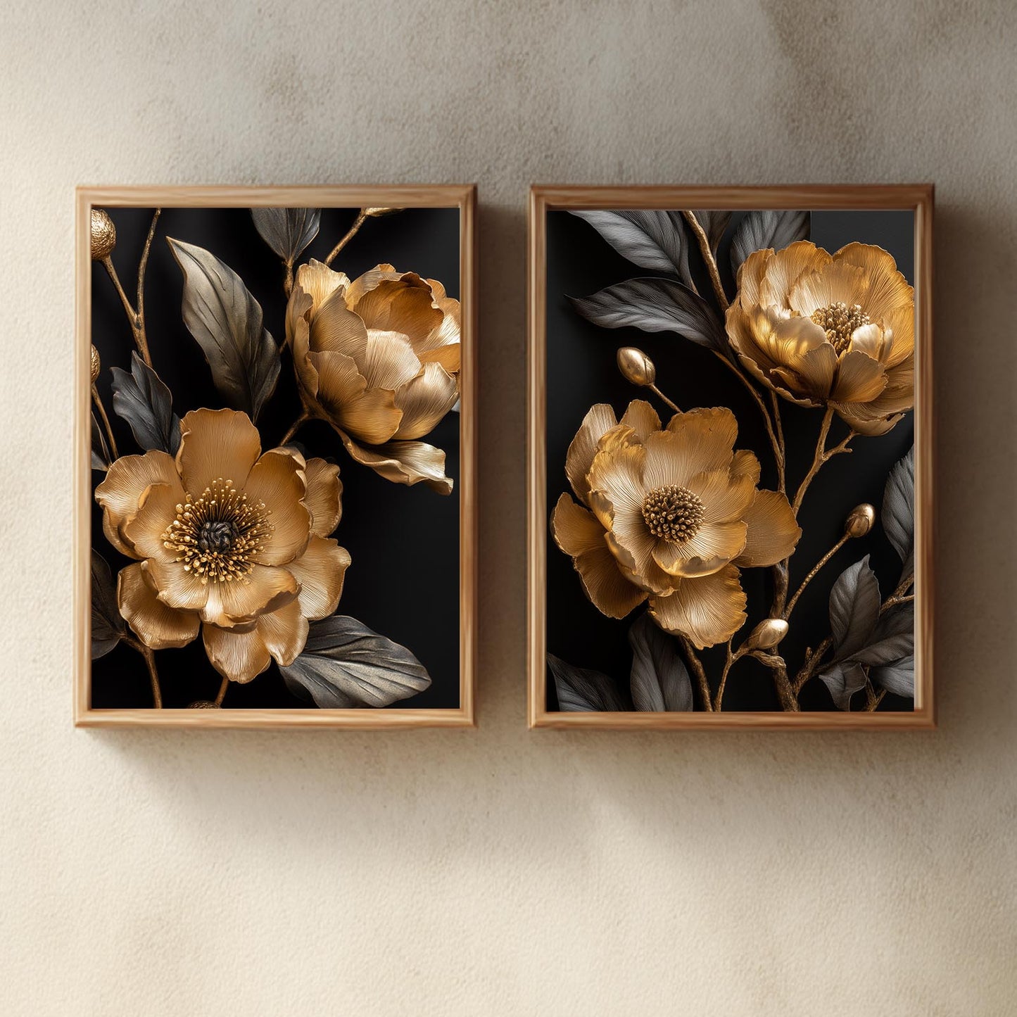Black Gold Plants Flowers