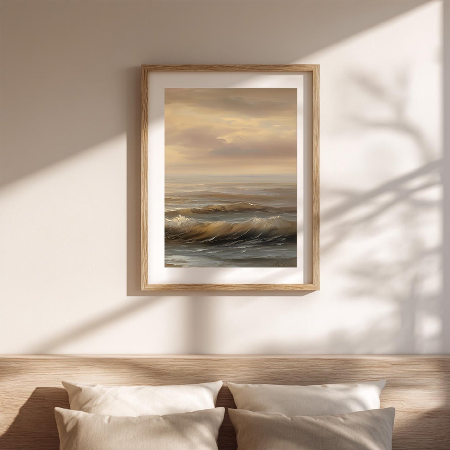 Abstract Landscape Sunshine Sea