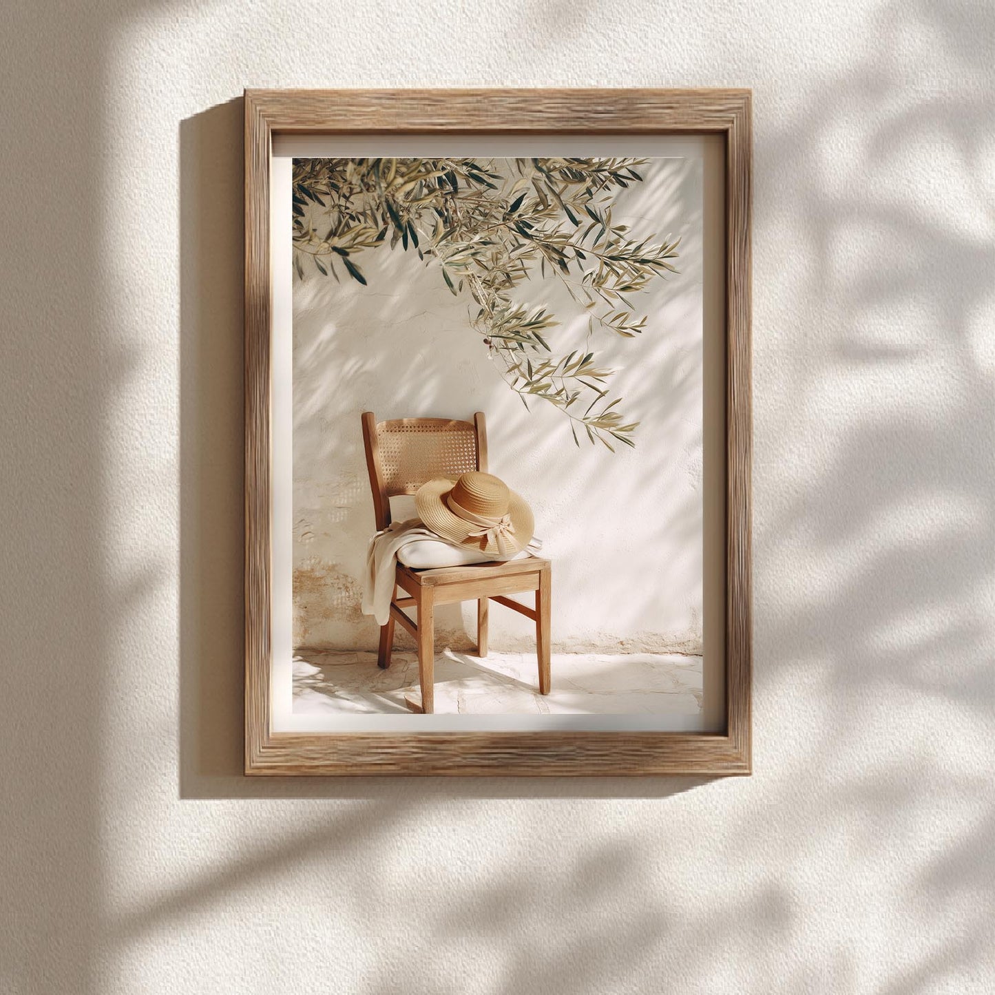 Modern Olive Tree Courtyard