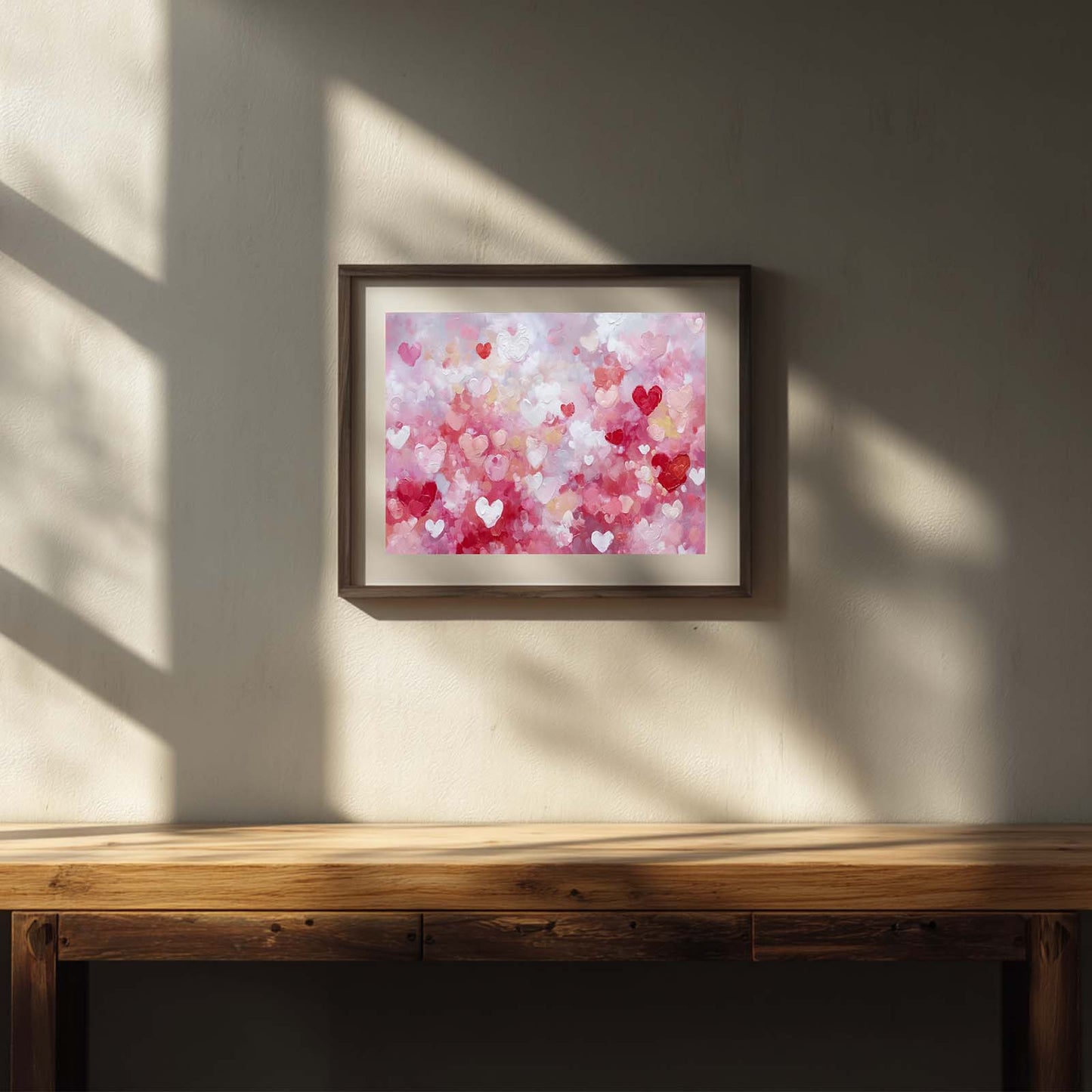Abstract Romantic Heart