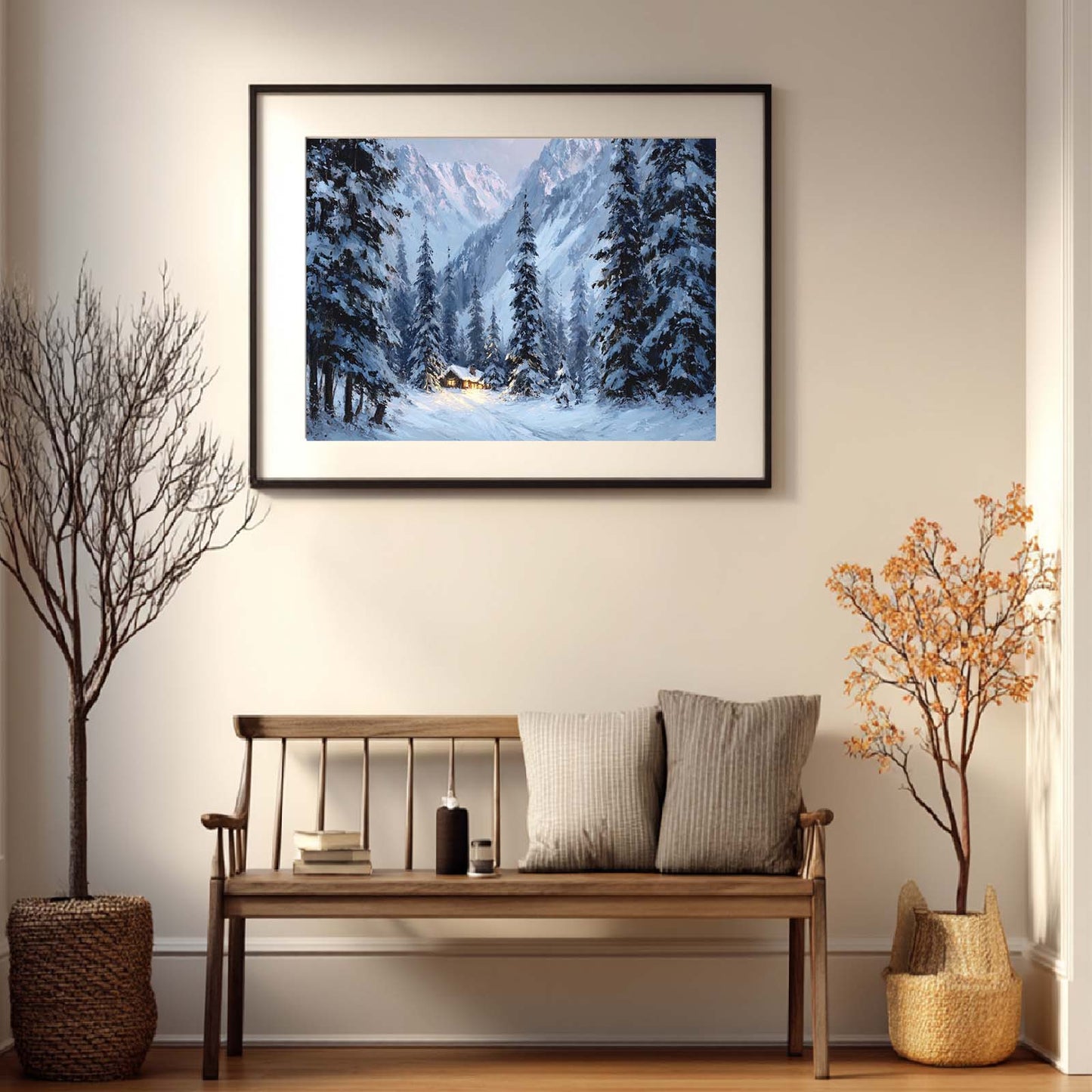 Nordic Style Valley Cabin
