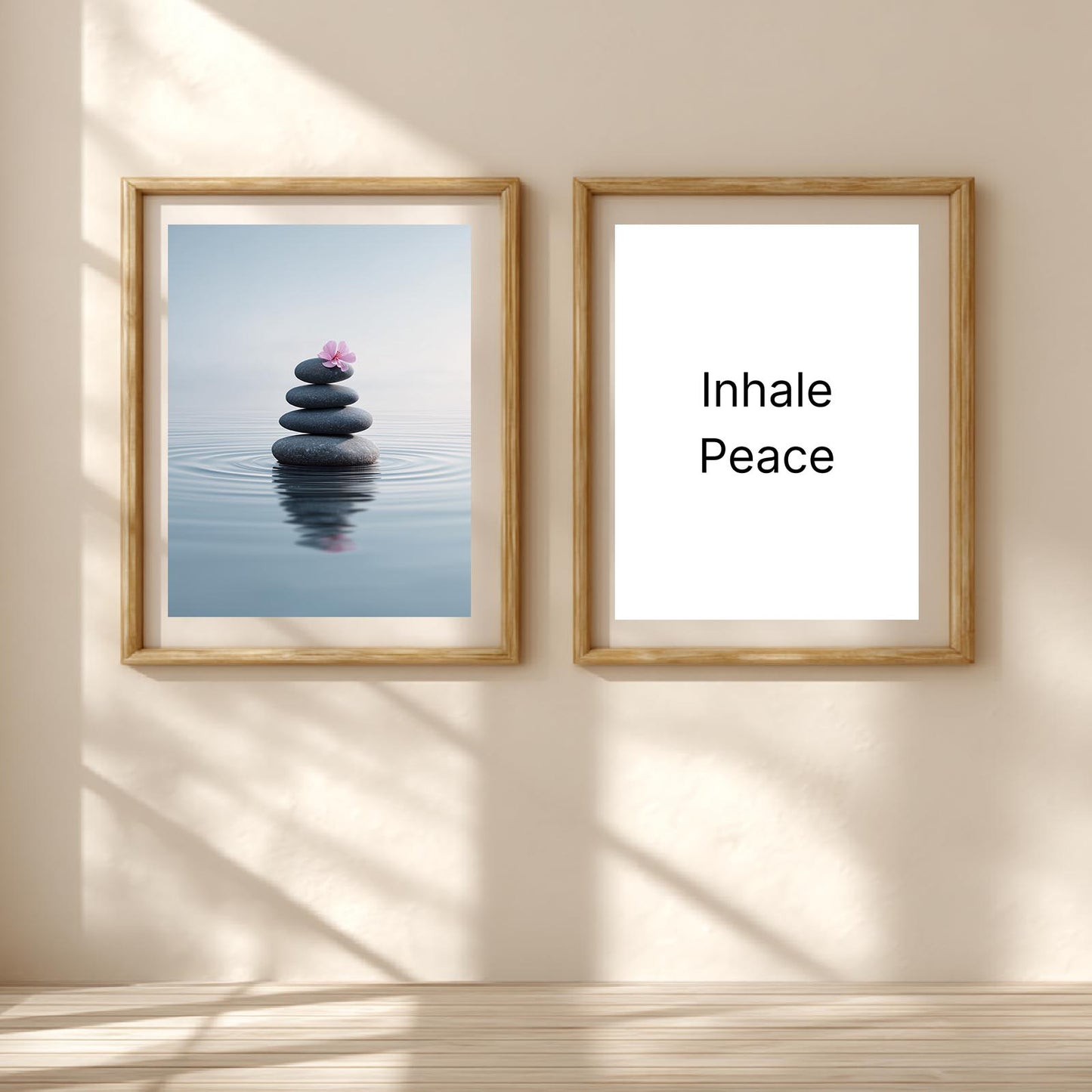 Abstract Zen Stone Balance