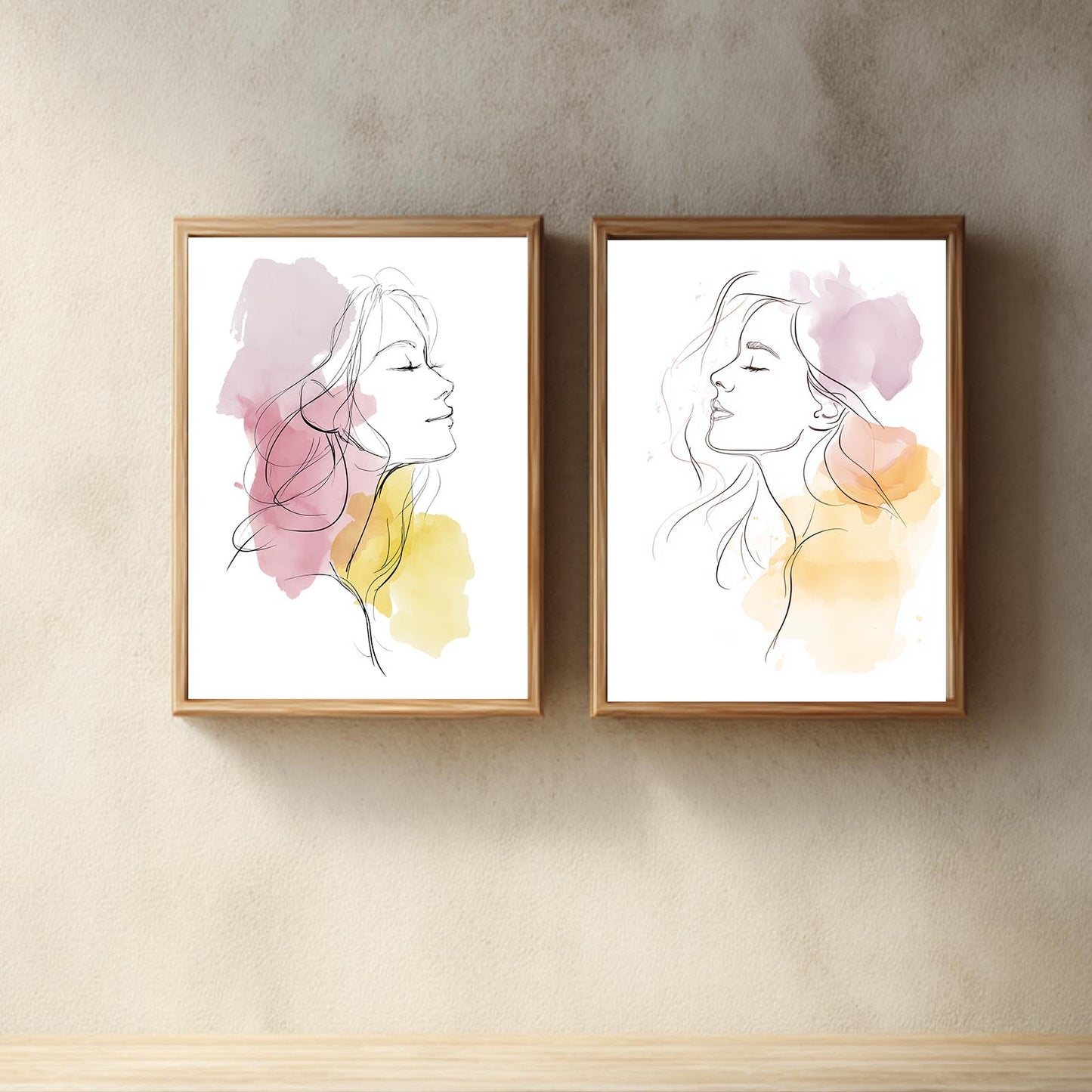 Modern Minimalist Lines Women