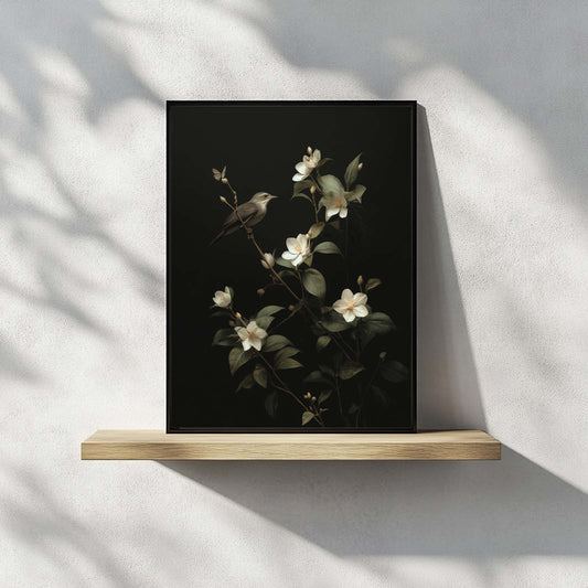 Abstract Jasmine Birds butterfly