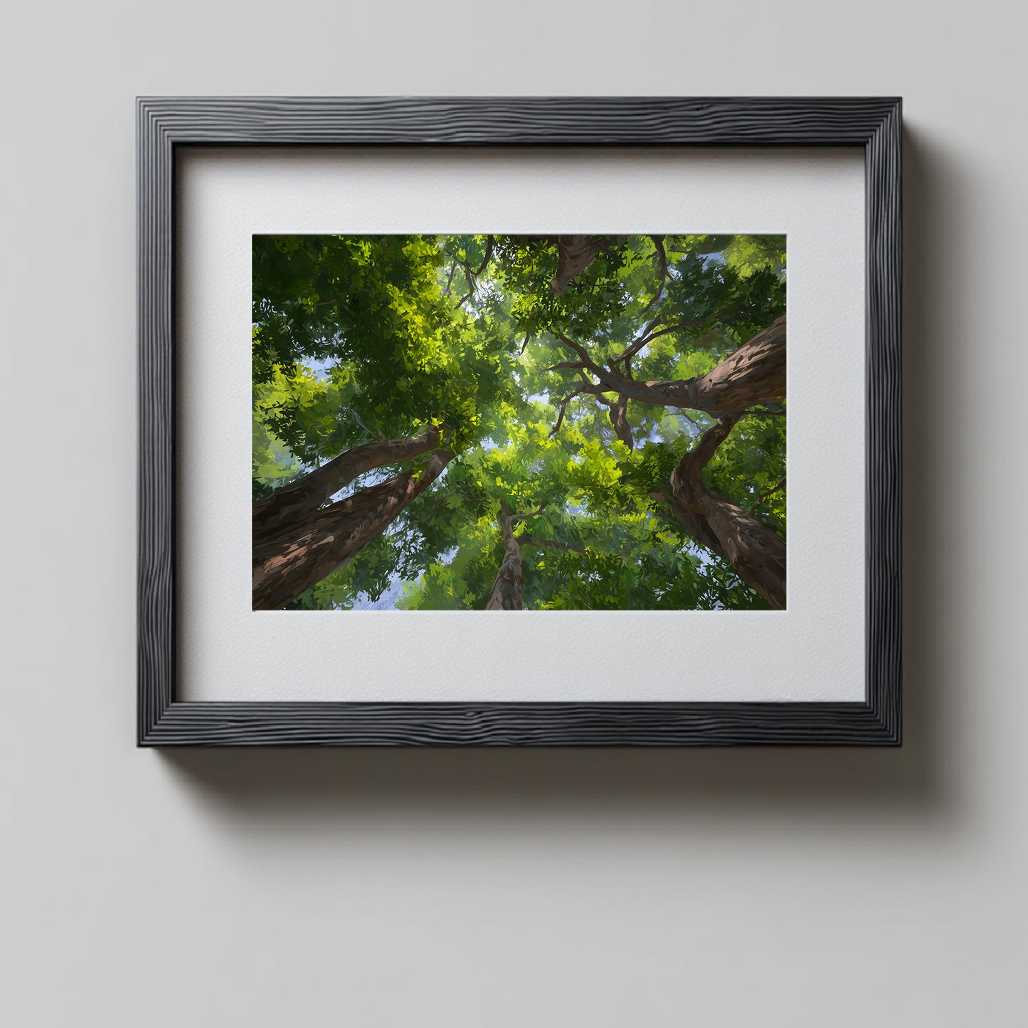 Abstract Landscape Sky Forest