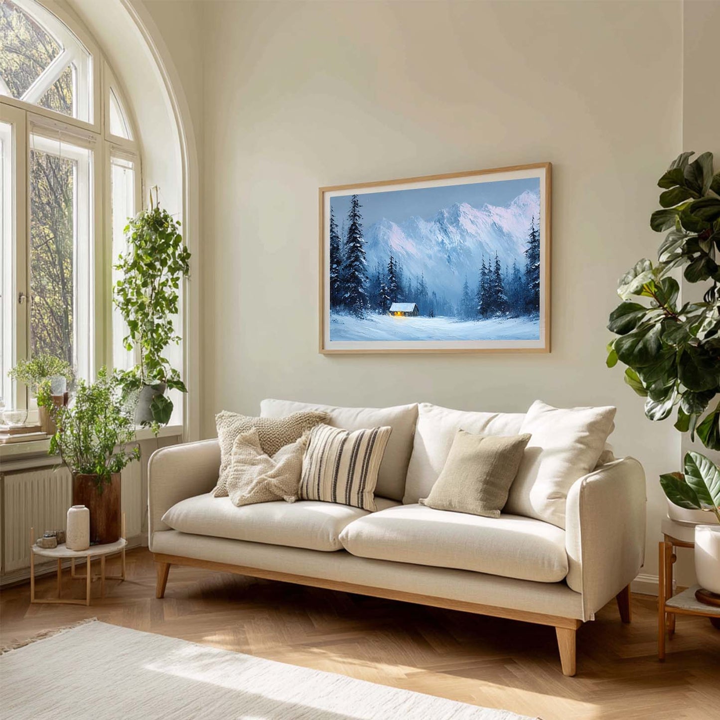 Nordic Style Valley Cabin