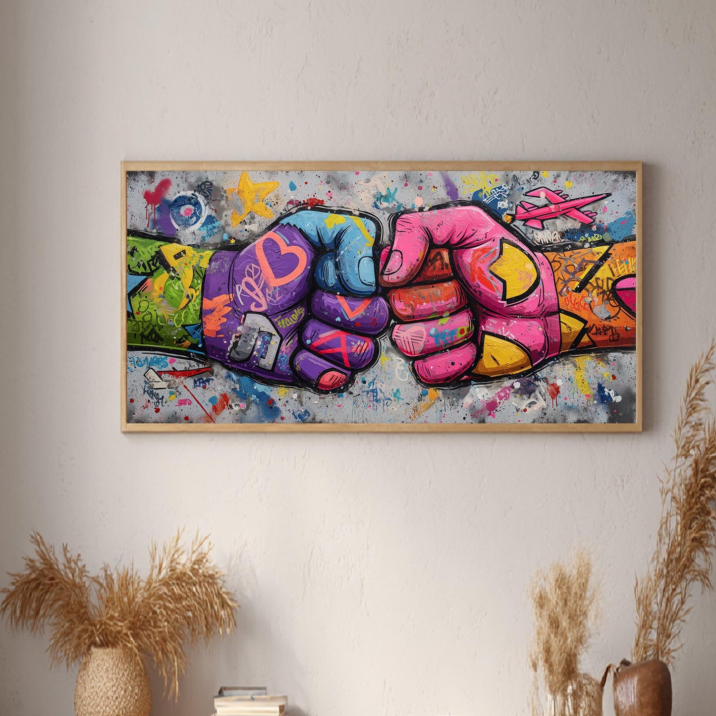 Abstract Graffiti Fist