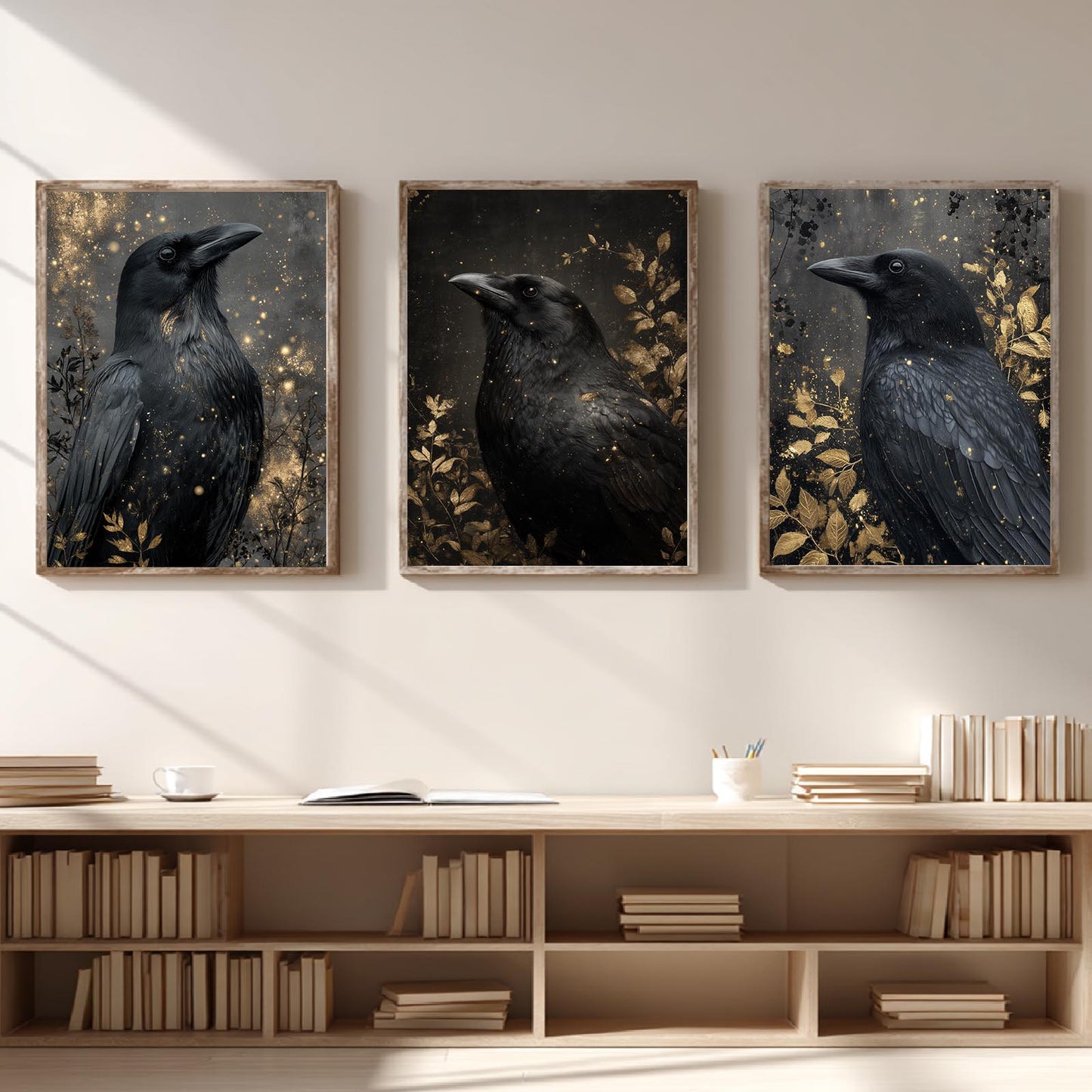 Abstract Animal Crow