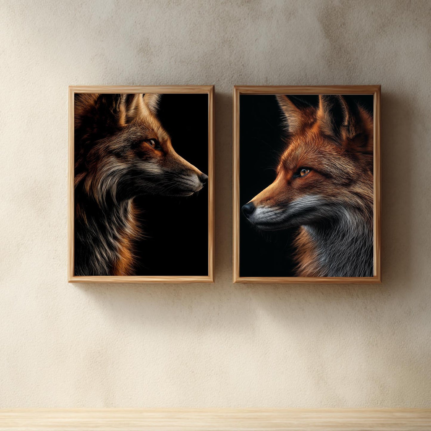 Animal Portraits Minimalist Abstract