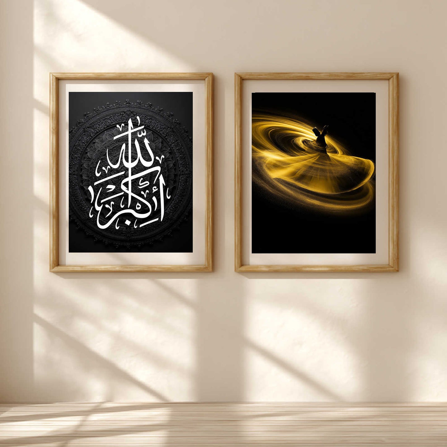 Modern Sufi Whirling Dervish Islamic Art