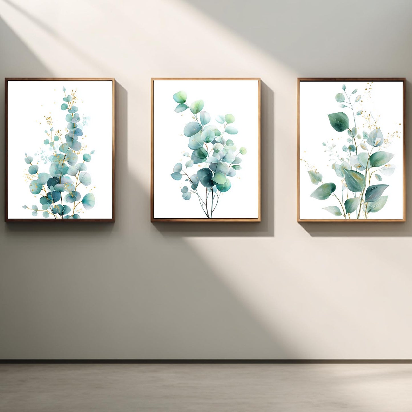 Golden Green Plants