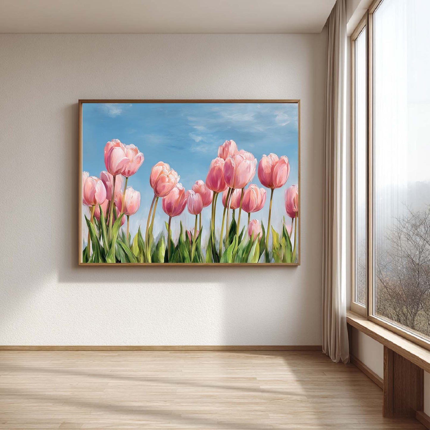 Spring Pink Flower Tulip