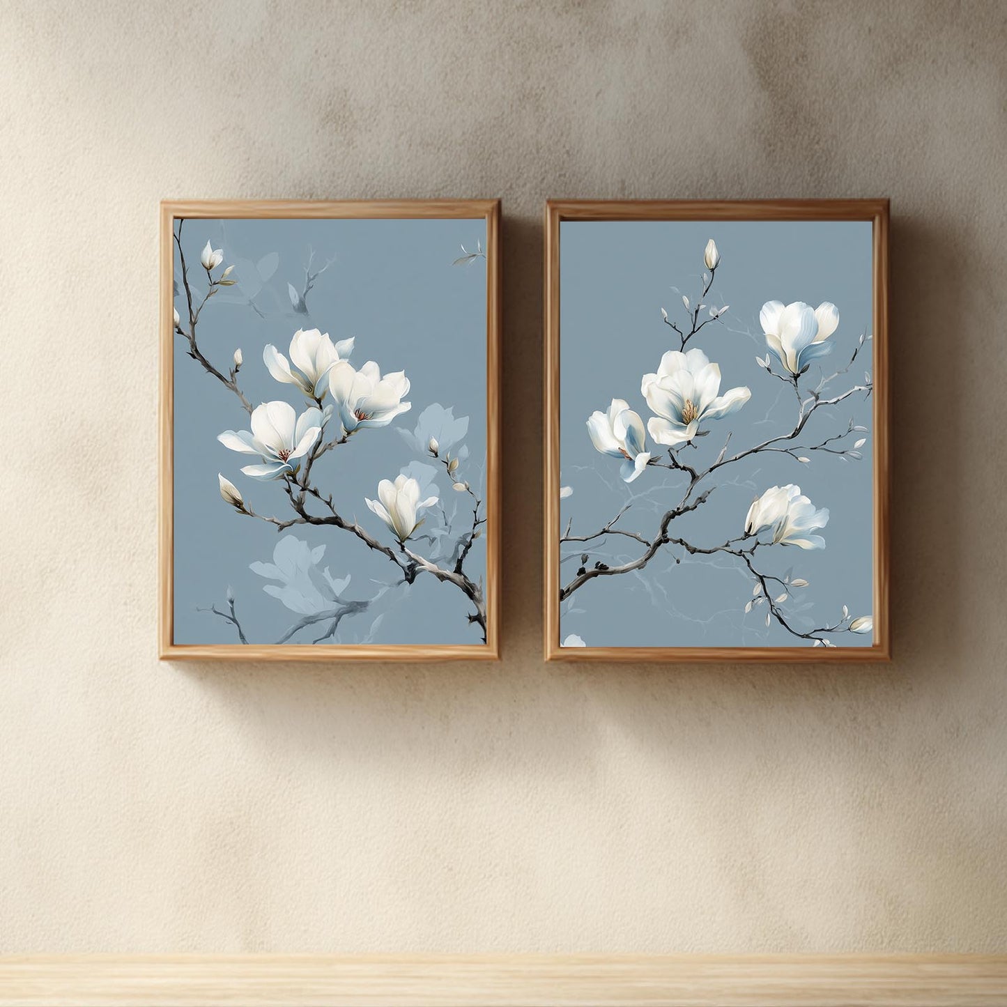 Magnolia Abstract Botanical