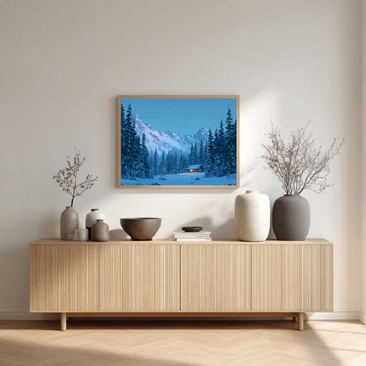 Nordic Style Valley Cabin