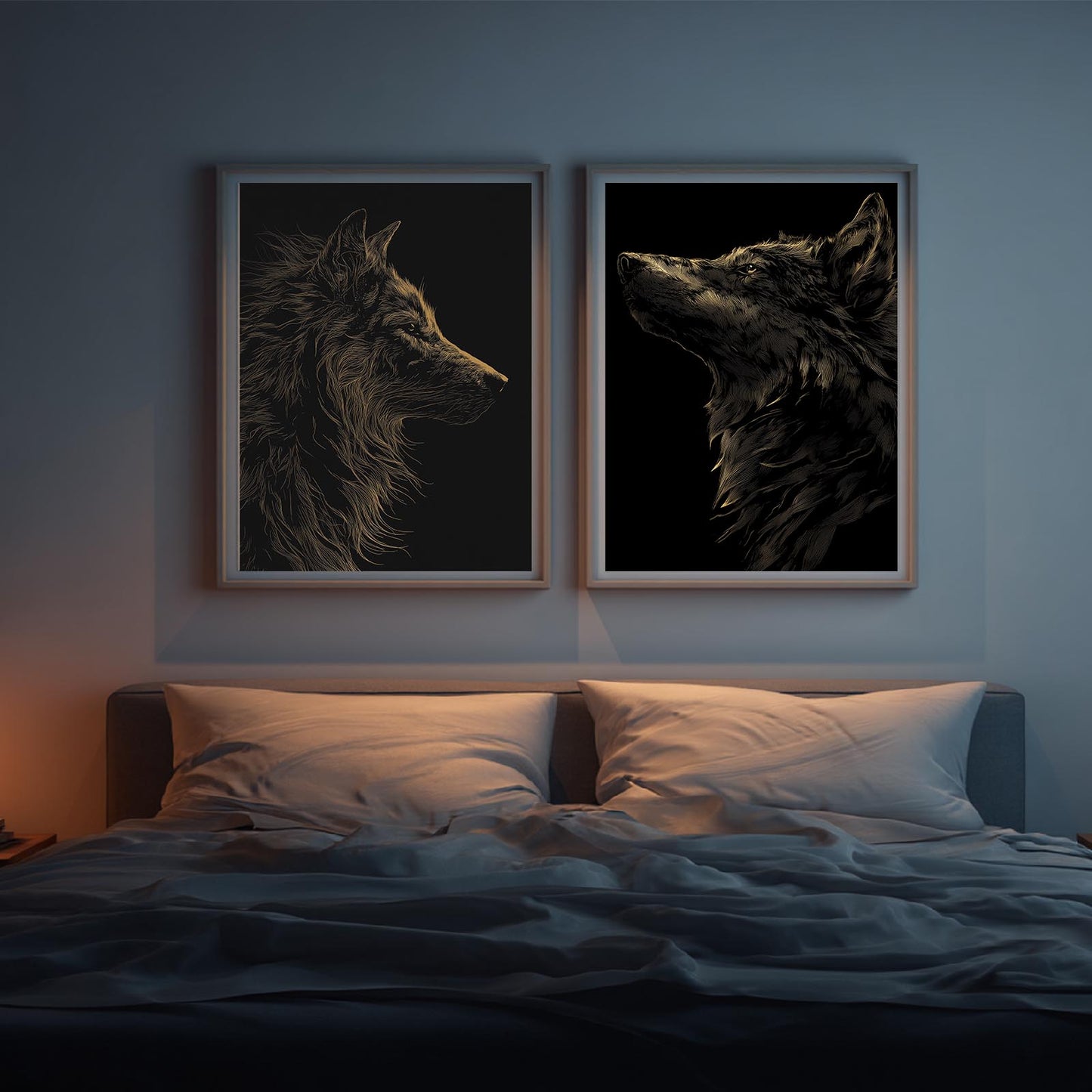 Animal Portraits Minimalist Abstract