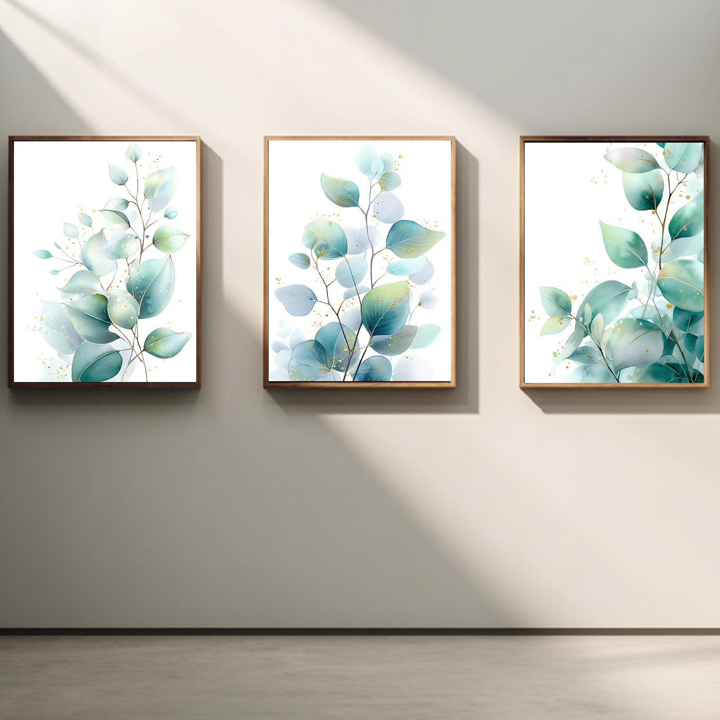 Golden Green Plants