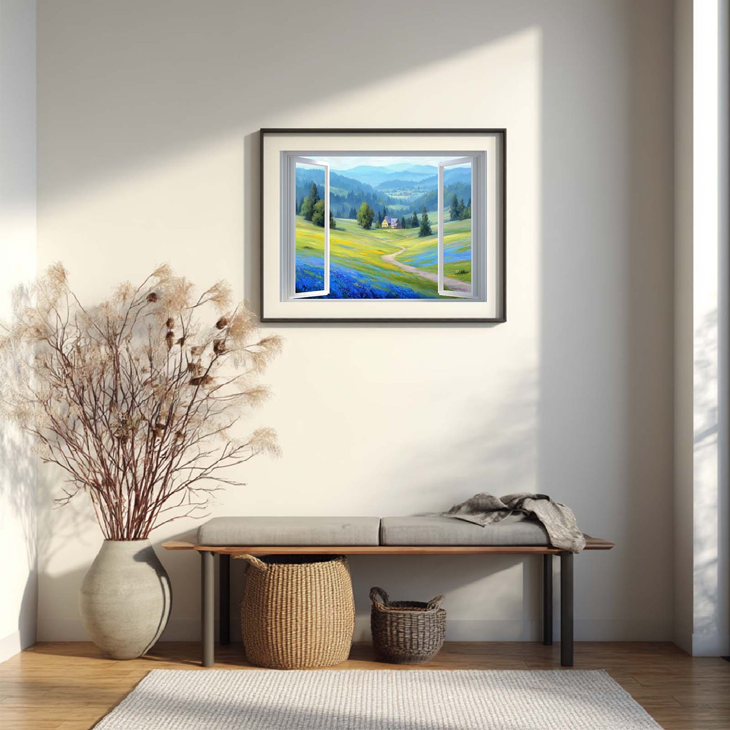 Abstract Landscape Oil Painting