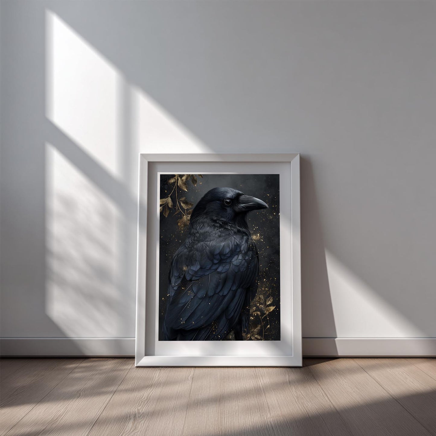 Abstract Animal Crow