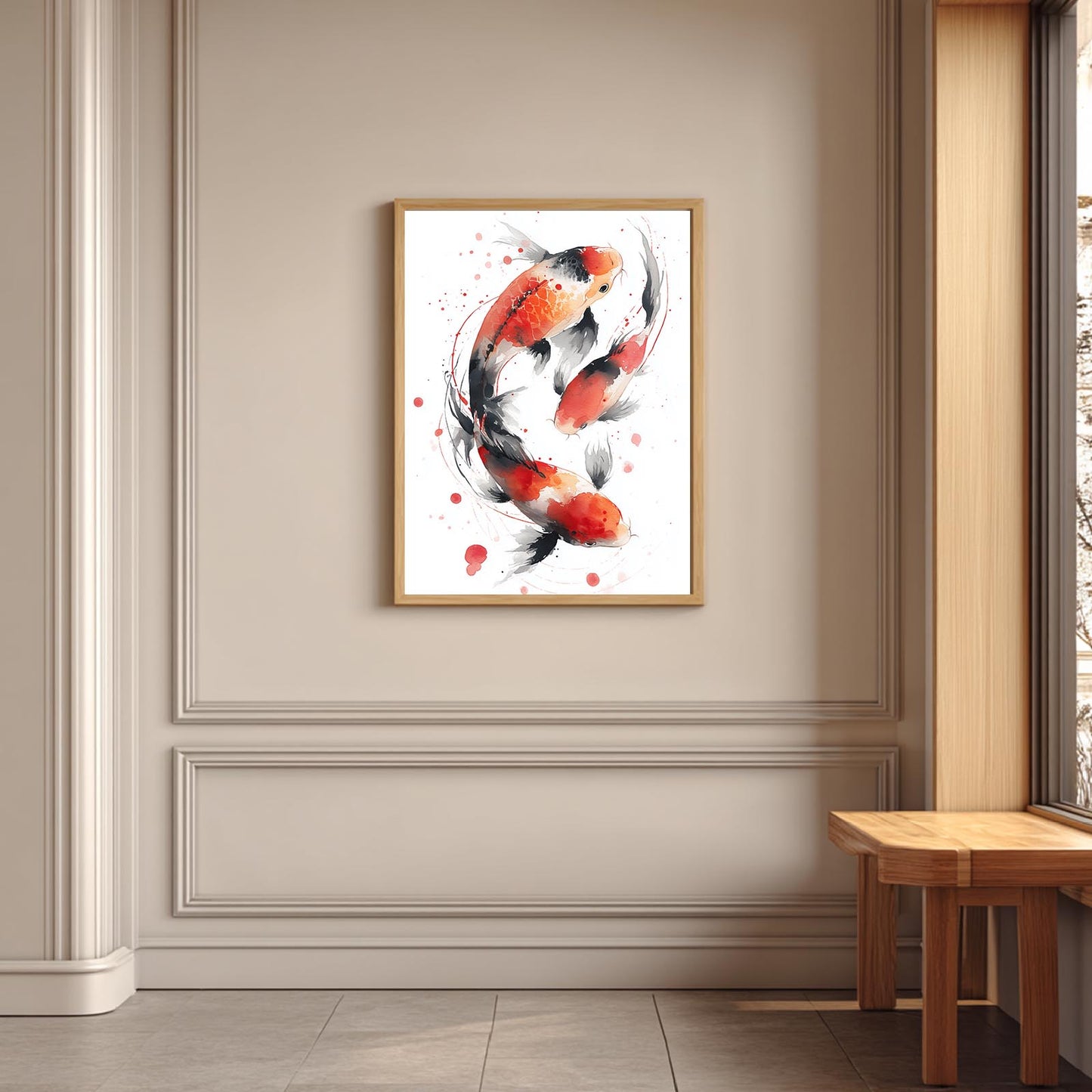 Koi Fish Chinese Style