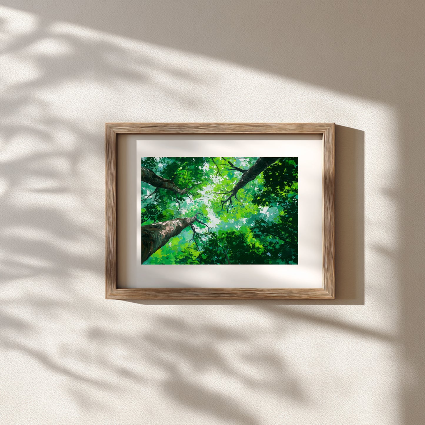 Abstract Landscape Sky Forest