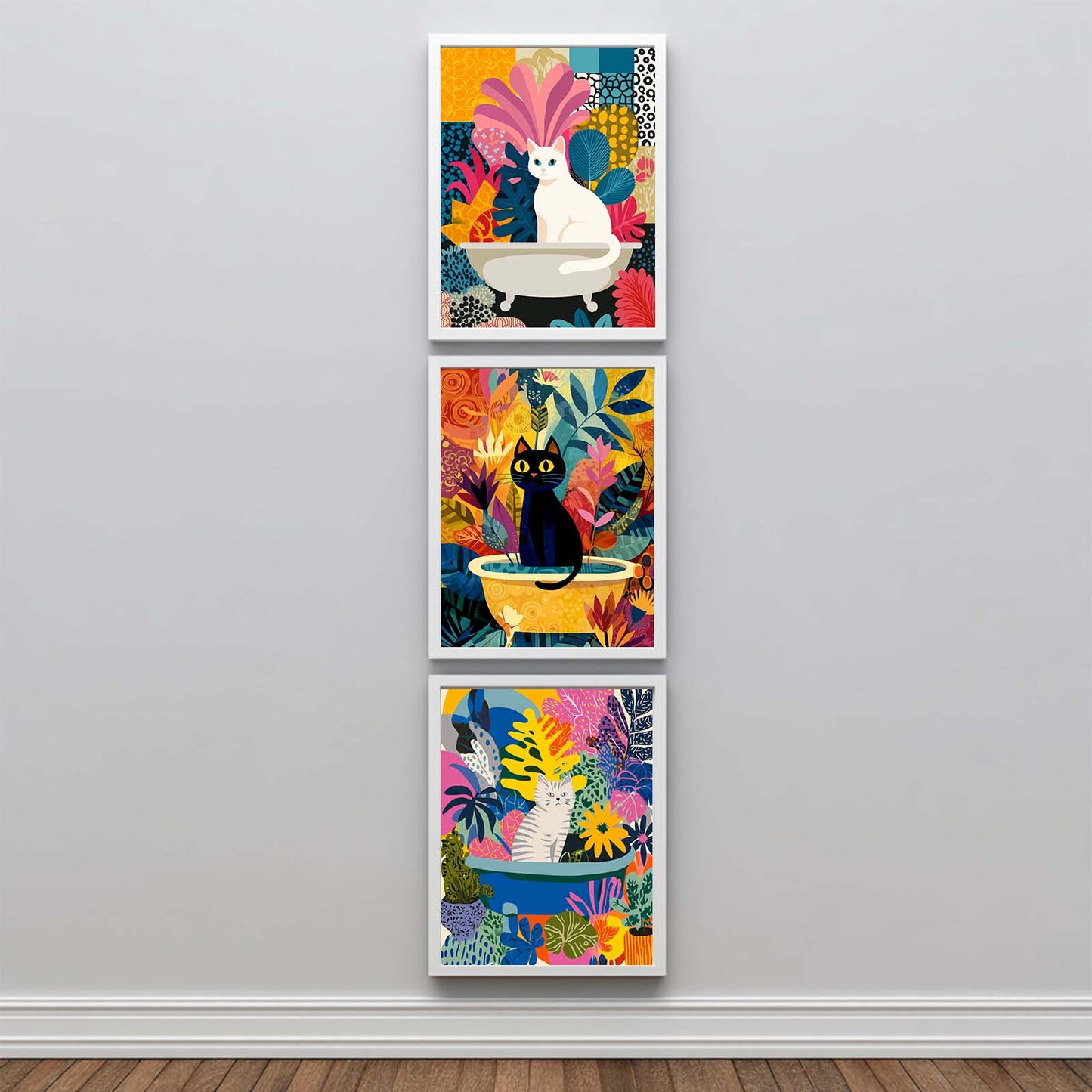 Canvas Painting Abstract Funny Animals Wall Art Pictures for Living Room Bedroom Decoration Canvas Pictures Poster Frameless