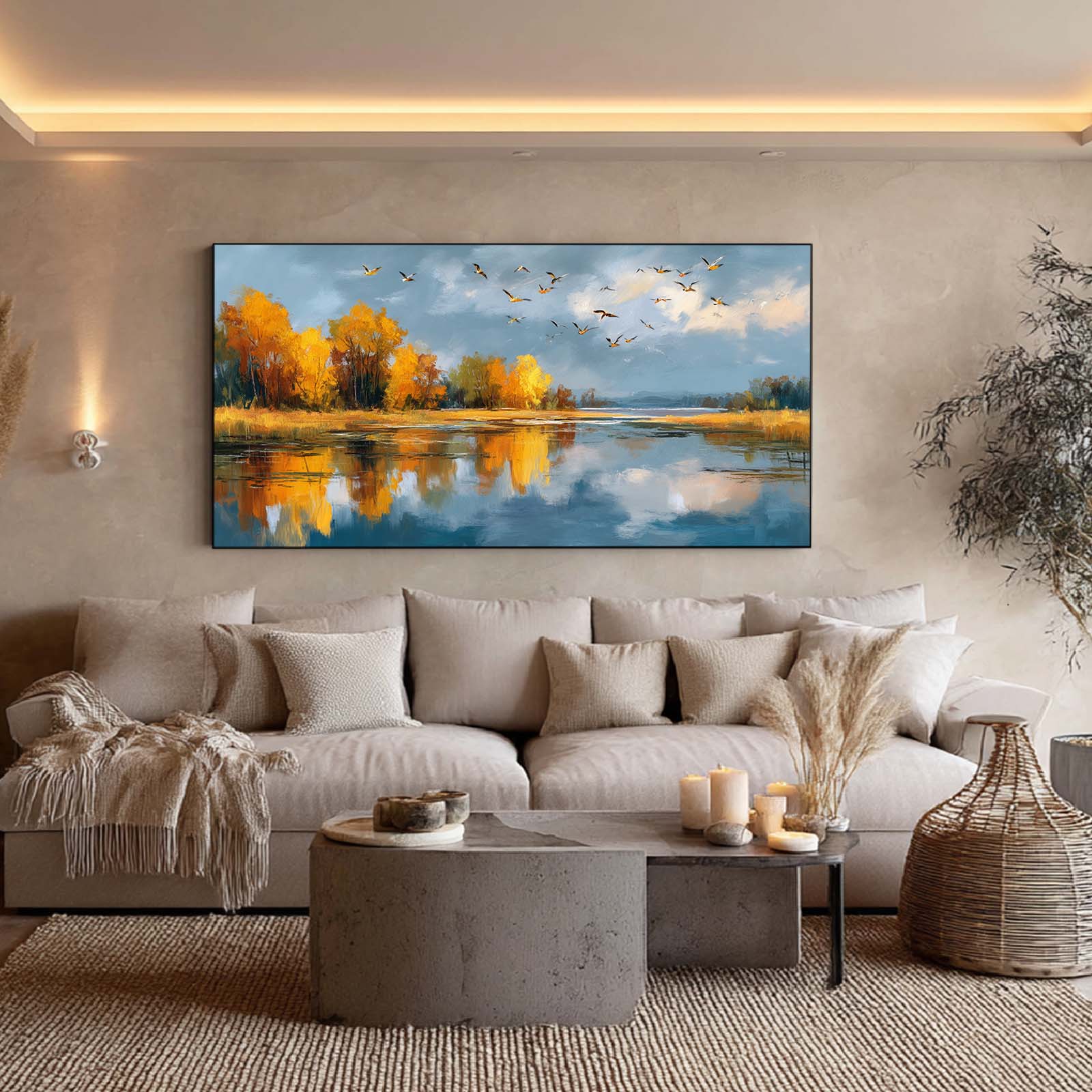 Abstract Autumn Landscape – SHGW Art Studio