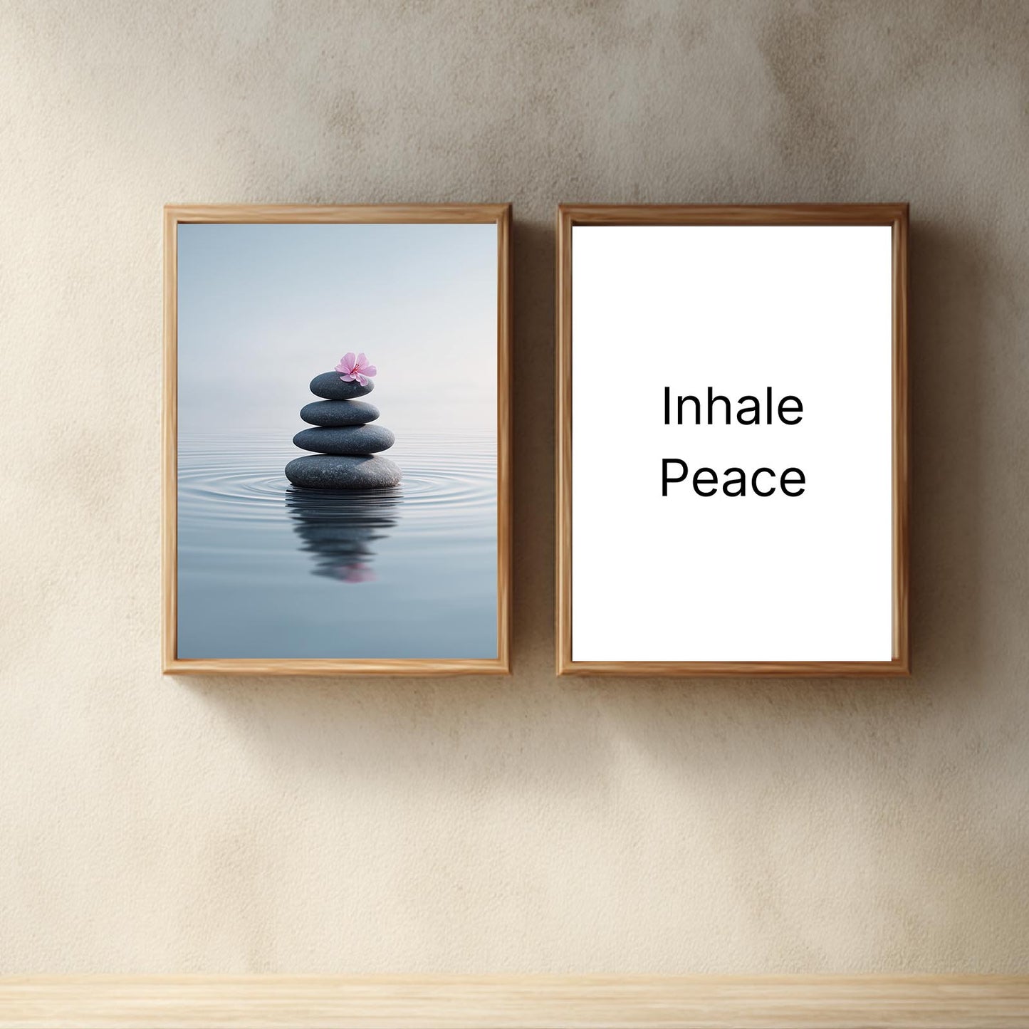 Abstract Zen Stone Balance