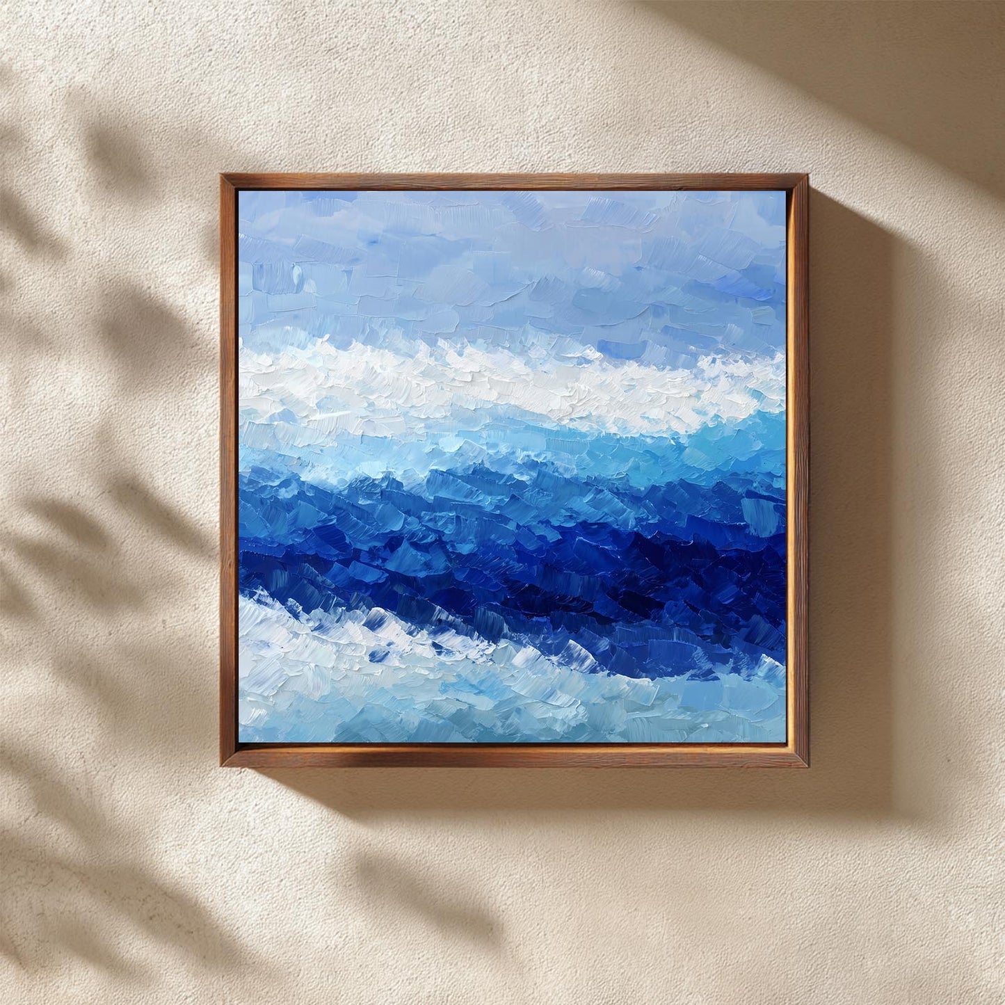 Abstract Blue Waves