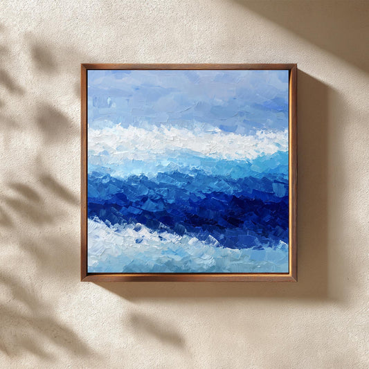 Abstract Blue Waves