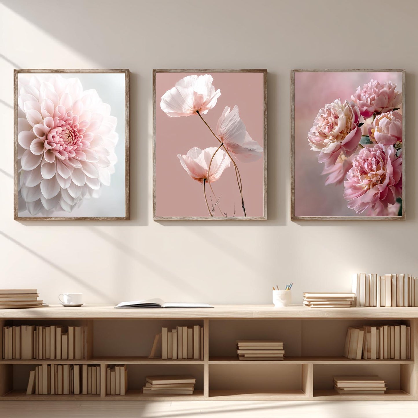 Abstract Pink Floral