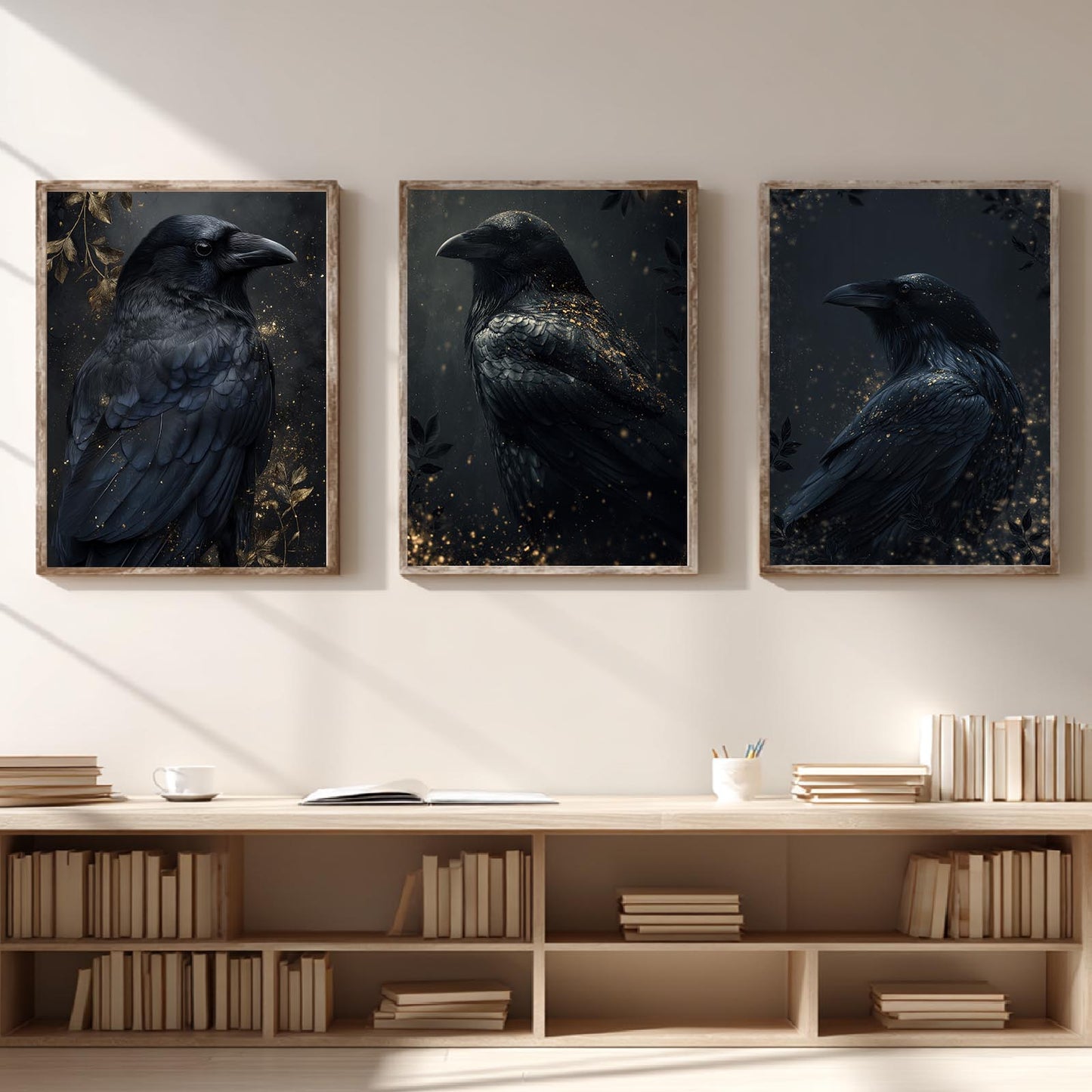 Abstract Animal Crow