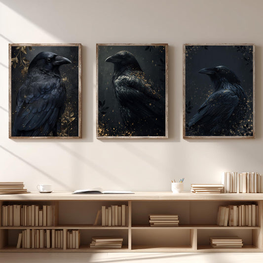 Abstract Animal Crow