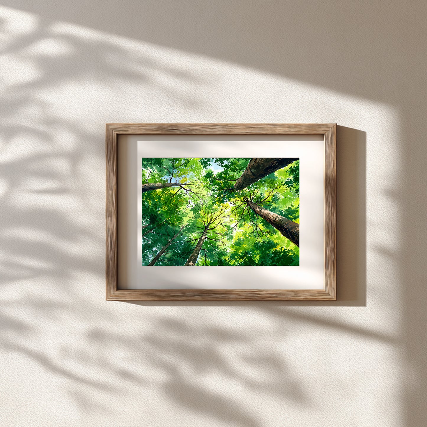 Abstract Landscape Sky Forest
