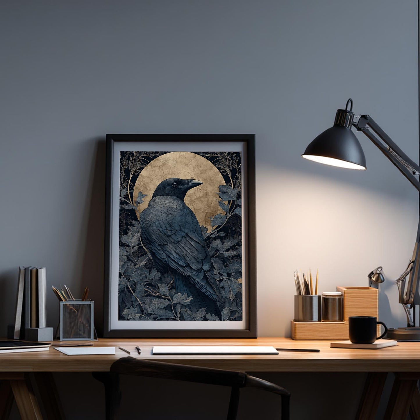 Abstract Animals Black Crow Natur