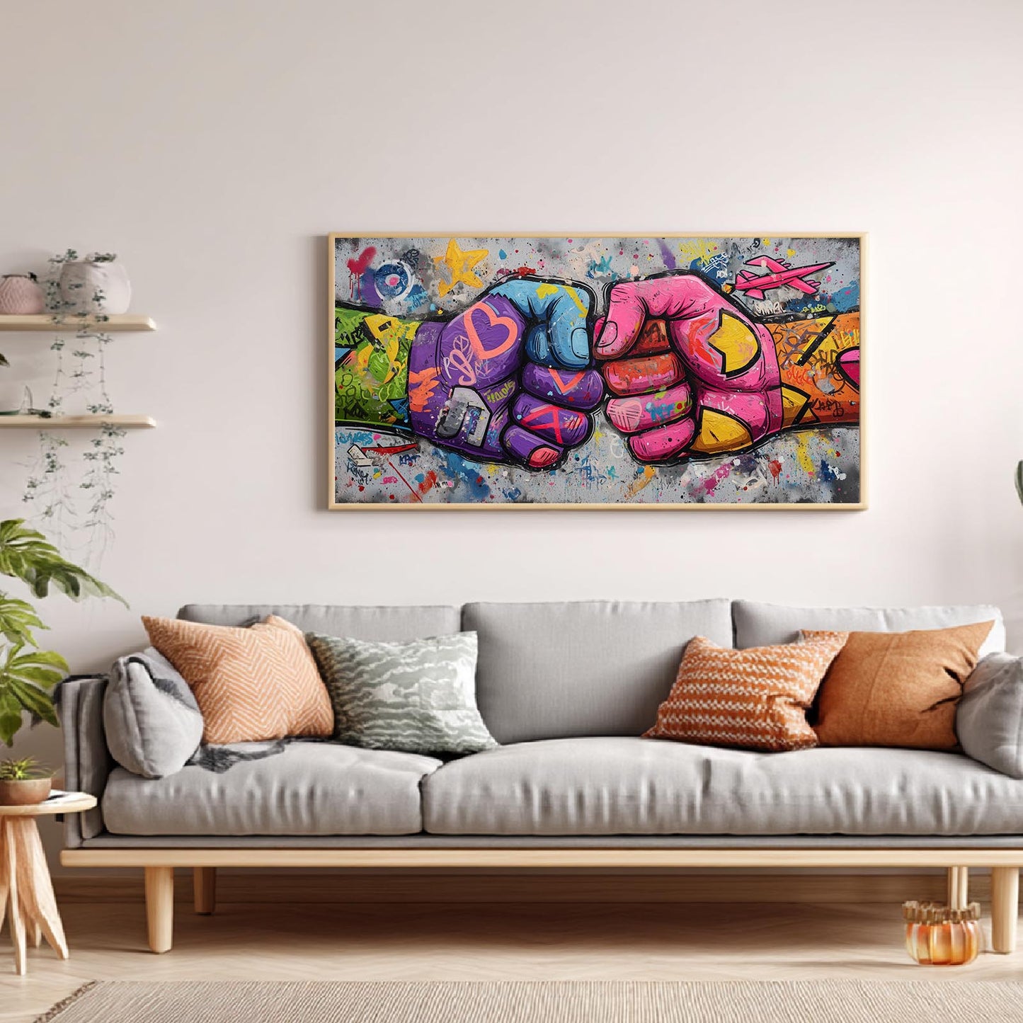 Abstract Graffiti Fist