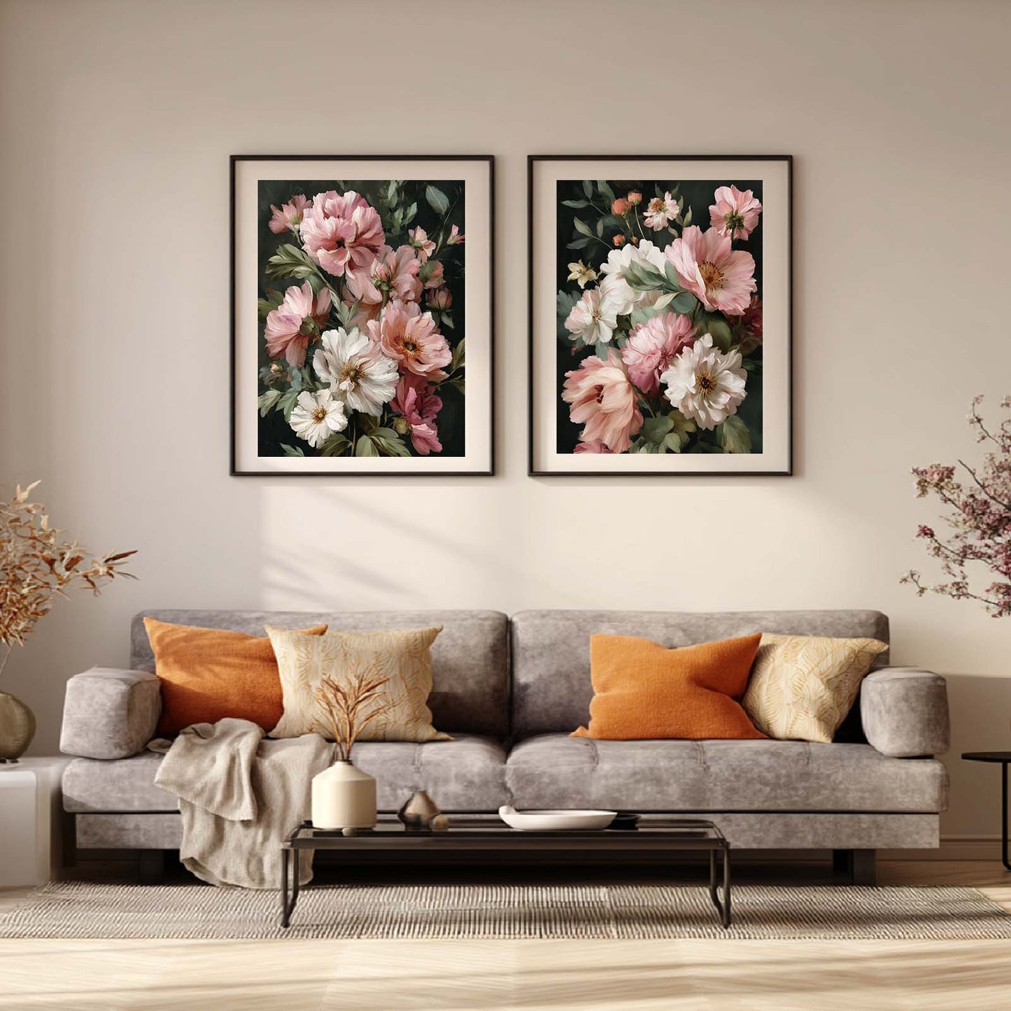 Vintage floral