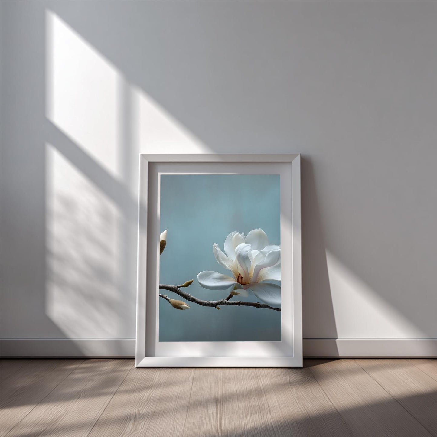 Abstract Magnolia Botanical