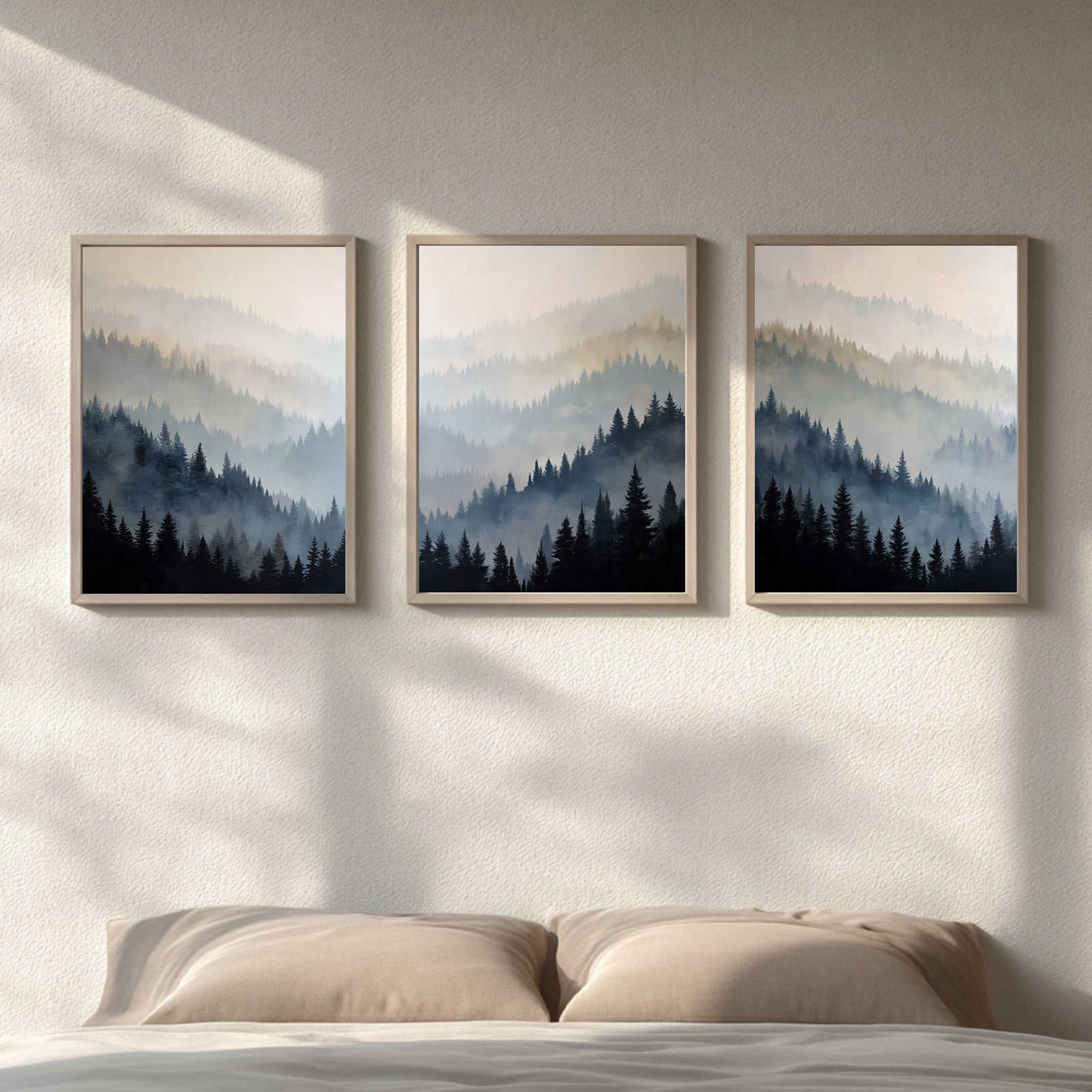 Abstract Landscape Mountain Forest