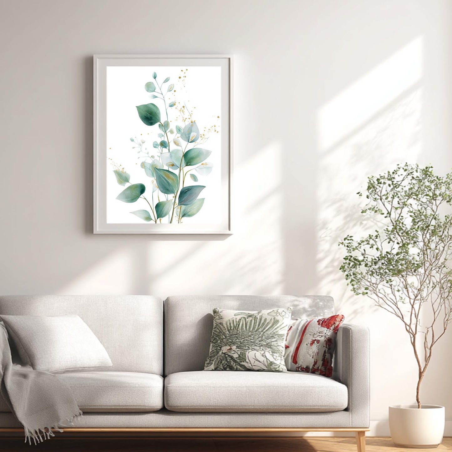 Golden Green Plants